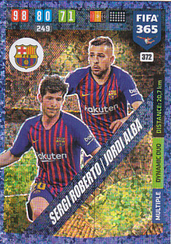 Sergi Roberto / Jordi Alba FC Barcelona 2020 FIFA 365 Dynamic Duo #372